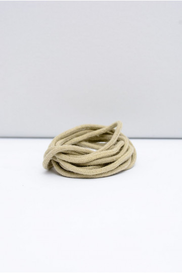 Cordones redondos beige corbby
