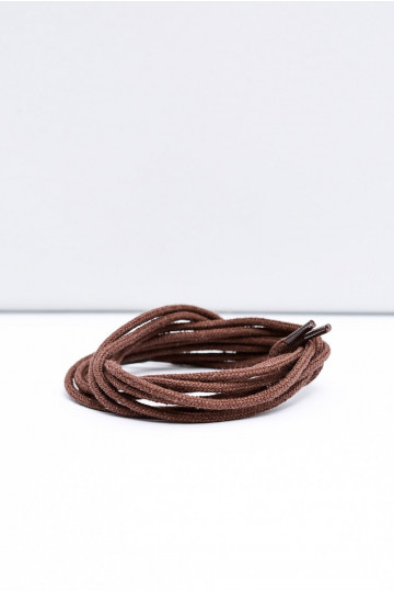 Cordones redondos Slim marrón Corbby
