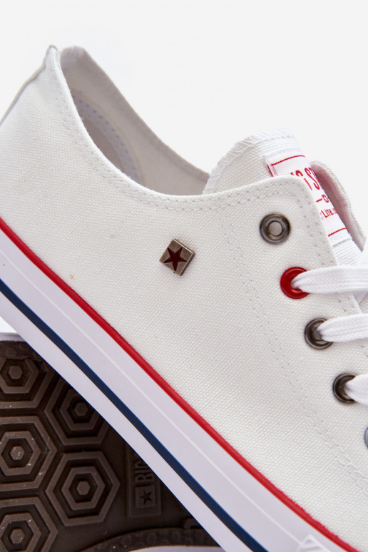 Zapatos casual Big Star blanco T174102