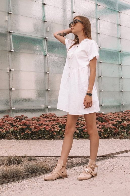 Botas Lu Boo Ante Niña Rock Beige Botas Lu Boo Ante Niña Rock Beige