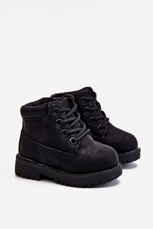 Botas negras calentitas para niños Boots Dexter