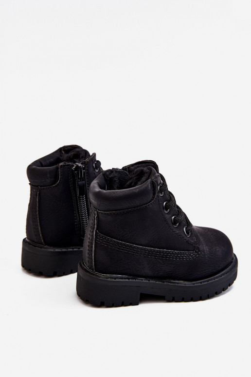 Botas negras calentitas para niños Boots Dexter