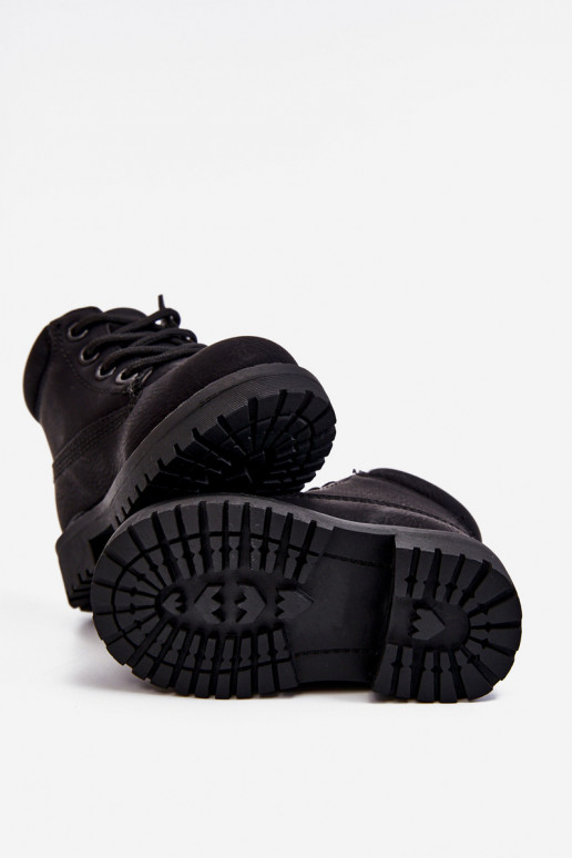 Botas negras calentitas para niños Boots Dexter Botas negras calentitas para niños Boots Dexter