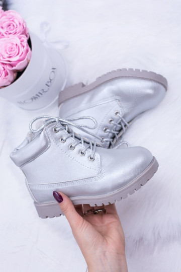 Botas plateadas calentadas para niños Dexter 2