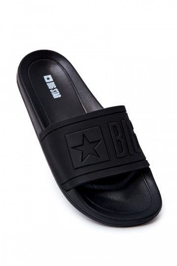 Pantuflas Big Star Caucho color negro DD174690