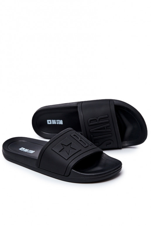 Pantuflas Big Star Caucho color negro DD174690