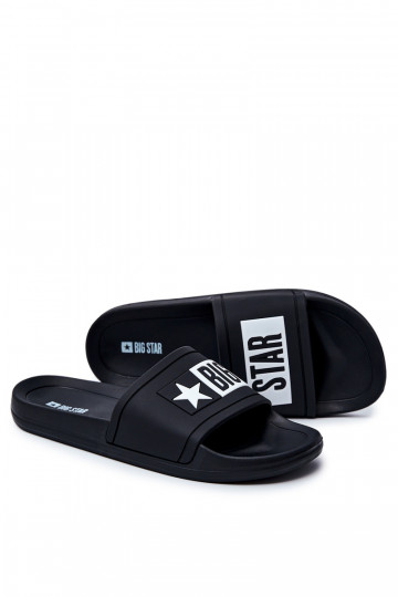 Pantuflas Big Star Caucho color negro DD174699 2