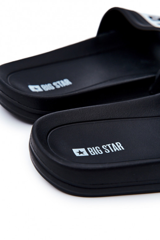 Pantuflas Big Star Caucho color negro DD174699