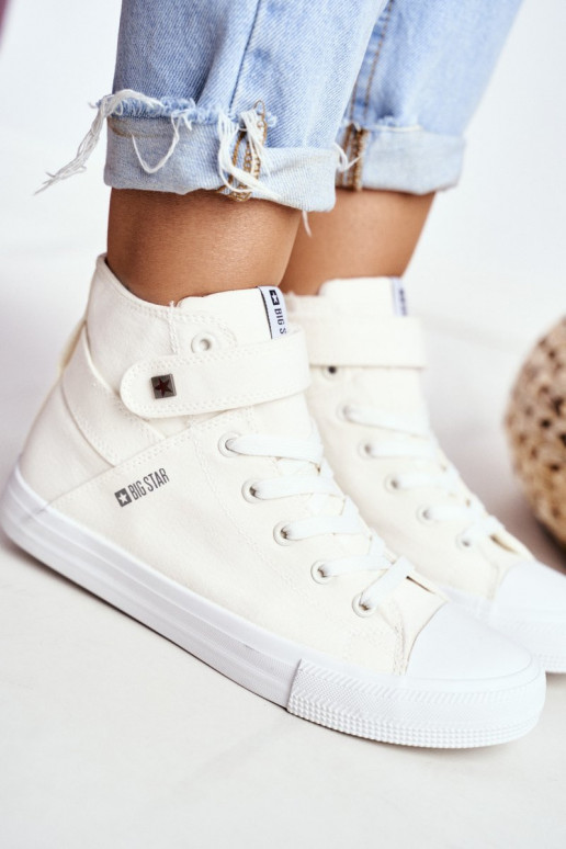 Zapatos casual con suela Big Star FF274579 color blanco Zapatos casual con suela Big Star FF274579 color blanco