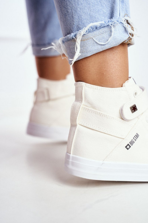 Zapatos casual con suela Big Star FF274579 color blanco Zapatos casual con suela Big Star FF274579 color blanco