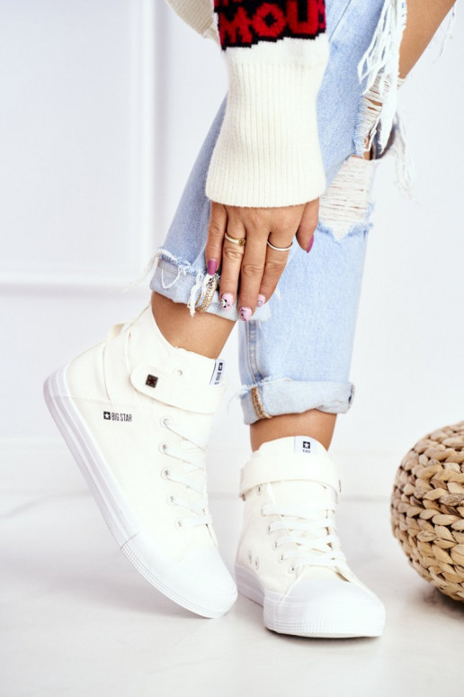 Zapatos casual con suela Big Star FF274579 color blanco Zapatos casual con suela Big Star FF274579 color blanco