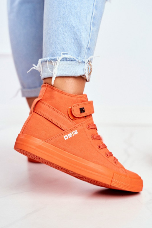 Zapatos casual con suela Big Star FF274583 color naranja