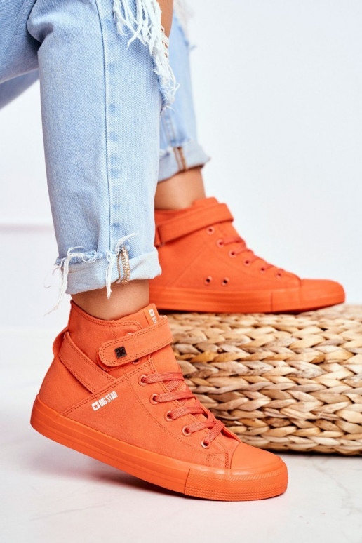 Zapatos casual con suela Big Star FF274583 color naranja