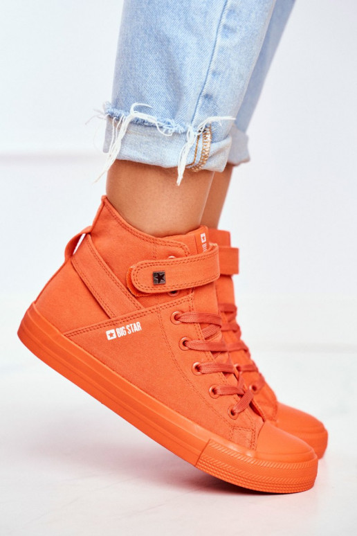 Zapatos casual con suela Big Star FF274583 color naranja