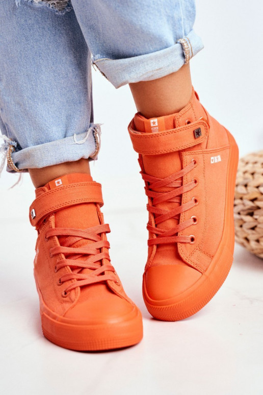 Zapatos casual con suela Big Star FF274583 color naranja