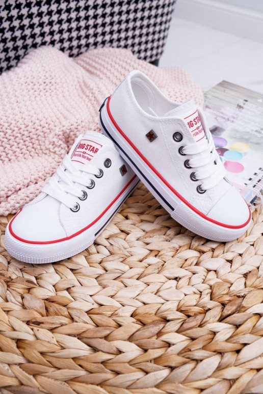 zapatos de ocio Infantil Big Star FF374200 color blanco