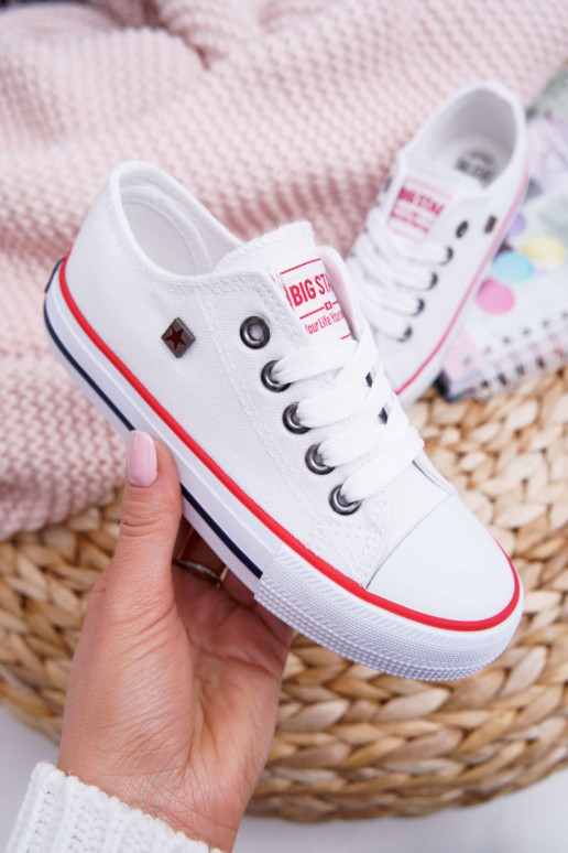 zapatos de ocio Infantil Big Star FF374200 color blanco