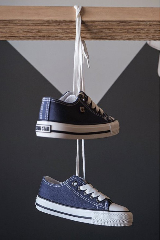 zapatos casuales Niño Big Star FF374202 azul oscuro