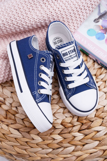 zapatos casuales Niño Big Star FF374202 azul oscuro 2