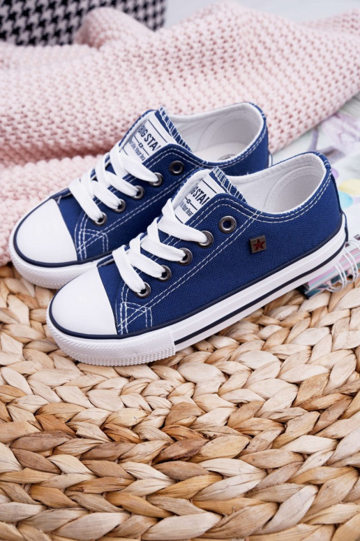 zapatos casuales Niño Big Star FF374202 azul oscuro