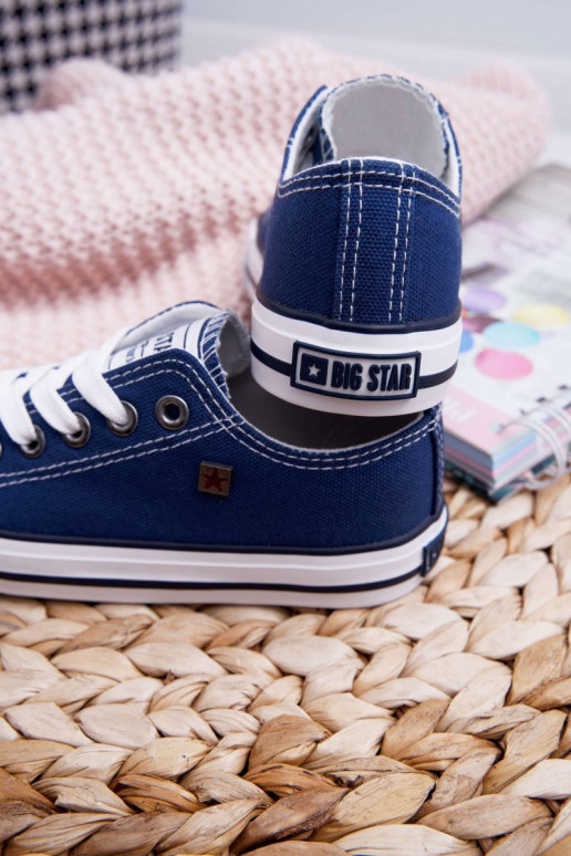 zapatos casuales Niño Big Star FF374202 azul oscuro