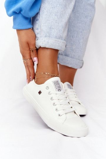 zapatos casual Big Star color blanco V274869