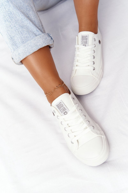 zapatos casual Big Star color blanco V274869