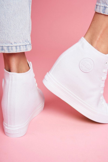 Zapatillas modelo zapatos Big Star color blanco FF274A192 2