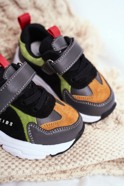 Zapatillas estilo deportivo Infantil color negro ABCKIDS B932104063 Zapatillas estilo deportivo Infantil color negro ABCKIDS B932104063