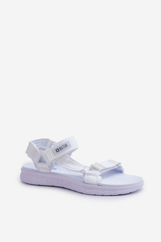 Sandalias de mujer Big Star FF274A603 blanco