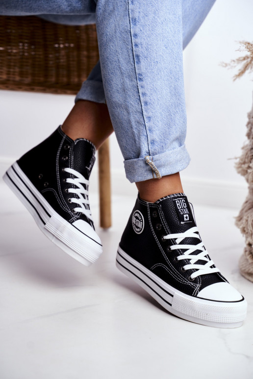 Zapatos de ocio Big Star color negro GG274012