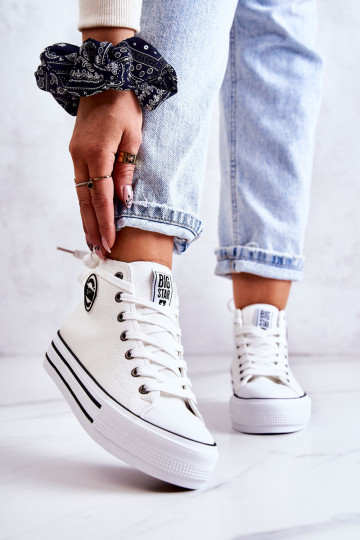 Zapatos de ocio Big Star color blanco GG274013 2