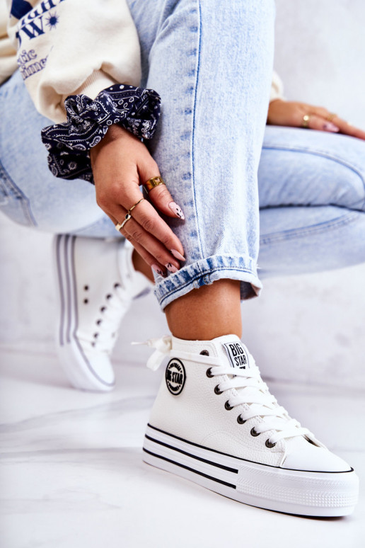 Zapatos de ocio Big Star color blanco GG274013