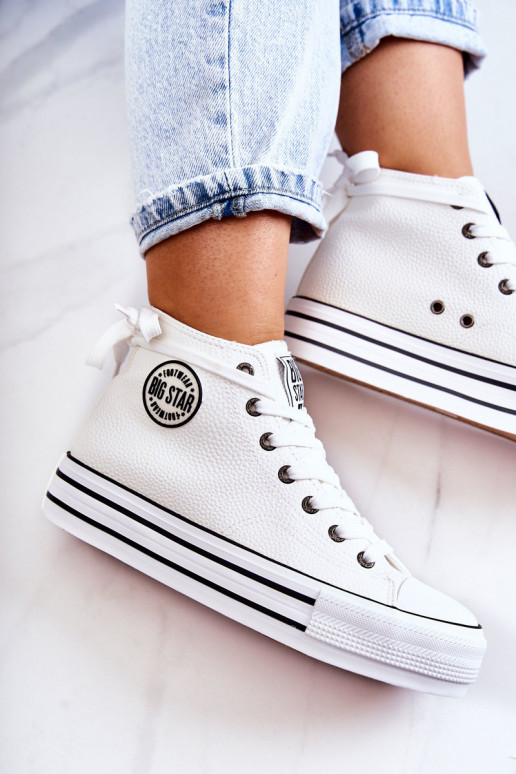 Zapatos de ocio Big Star color blanco GG274013
