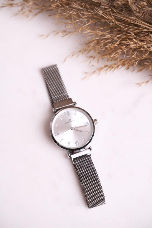 Reloj clásico de mujer Giorgio&Dario color plata Daniela