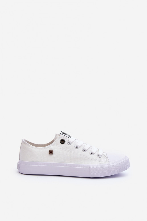 Deportivas modelo clásico suela plana BIG STAR AA274010 color blanco
