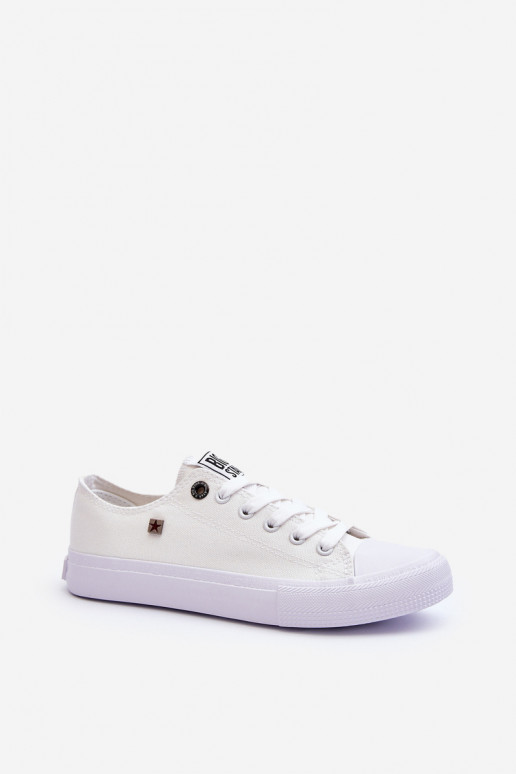 Deportivas modelo clásico suela plana BIG STAR AA274010 color blanco