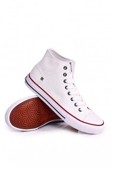 Zapatillas casual de hombre modelo clásico con suela BIG STAR DD174251 color blanco 2