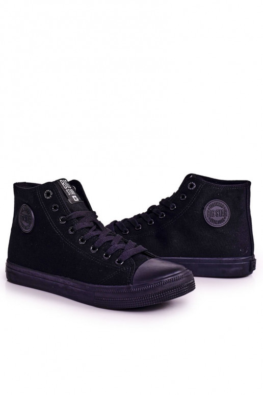 Zapato casual modelo clásico con suela BIG STAR FF174550 color negro