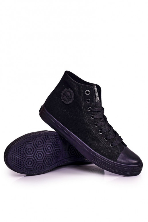 Zapato casual modelo clásico con suela BIG STAR FF174550 color negro