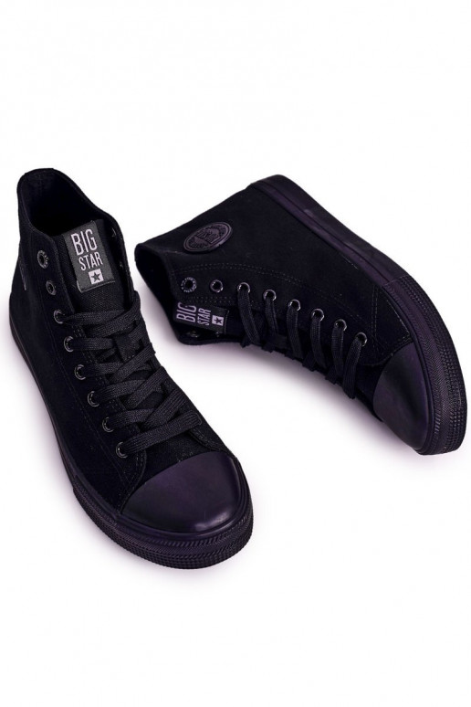 Zapato casual modelo clásico con suela BIG STAR FF174550 color negro