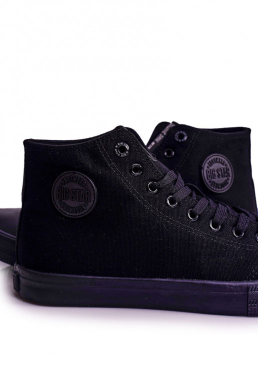 Zapato casual modelo clásico con suela BIG STAR FF174550 color negro