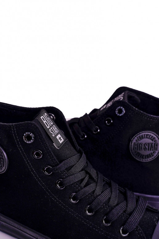 Zapato casual modelo clásico con suela BIG STAR FF174550 color negro