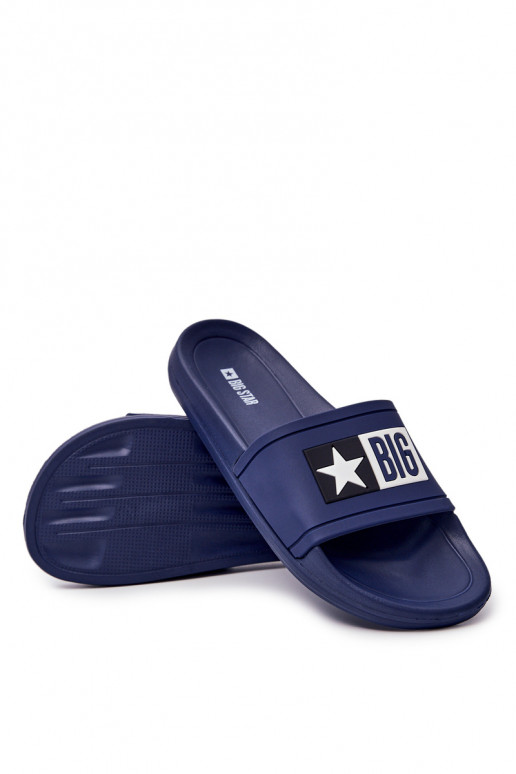 Pantuflas Big Star DD174701 azul oscuro Pantuflas Big Star DD174701 azul oscuro