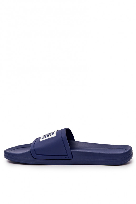 Pantuflas Big Star DD174701 azul oscuro