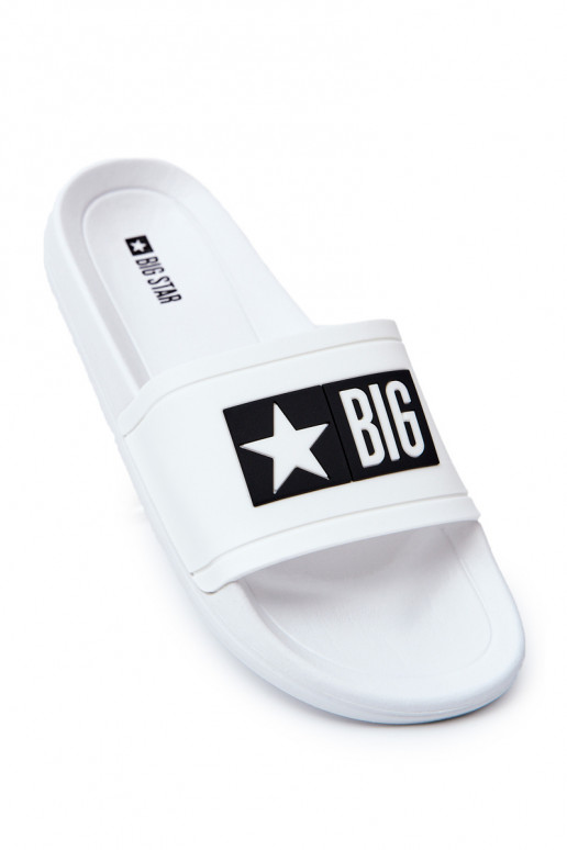 Pantuflas Big Star DD174700 color blanco Pantuflas Big Star DD174700 color blanco