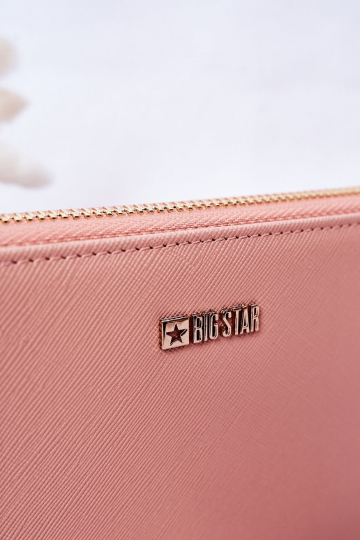 Cartera Grande de Piel Big Star HH674002 rosa Cartera Grande de Piel Big Star HH674002 rosa