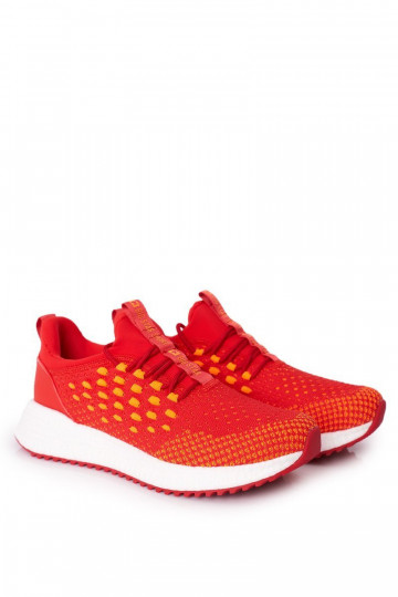 Zapatillas estilo deportivo para hombre Memory Foam Big Star FF174240 color rojo