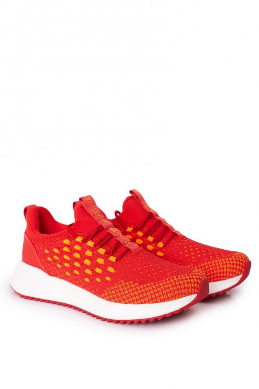 Zapatillas estilo deportivo para hombre Memory Foam Big Star FF174240 color rojo