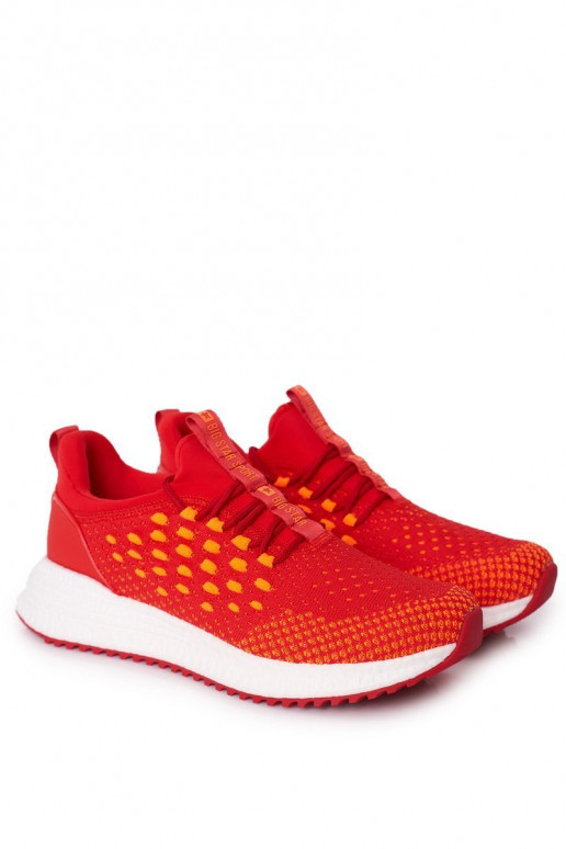 Zapatillas estilo deportivo para hombre Memory Foam Big Star FF174240 color rojo